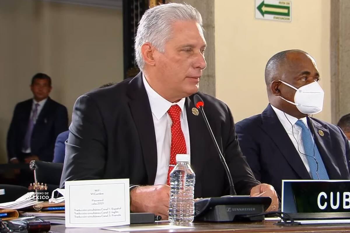 Cumbre CELAC: Miguel Díaz-Canel, presidente de Cuba, ofrece vacunas y agradece apoyo contra bloqueo económico y protestas