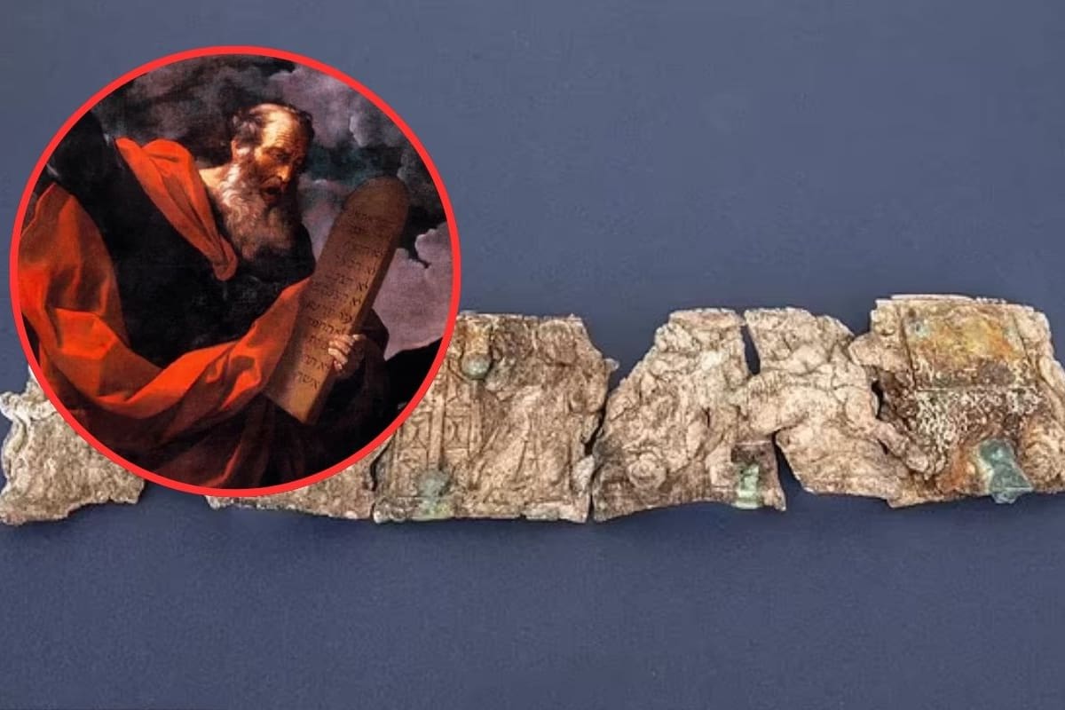 VIDEO: Arqueólogos hallan reliquia antigua relacionada con Moisés y los 10 mandamientos