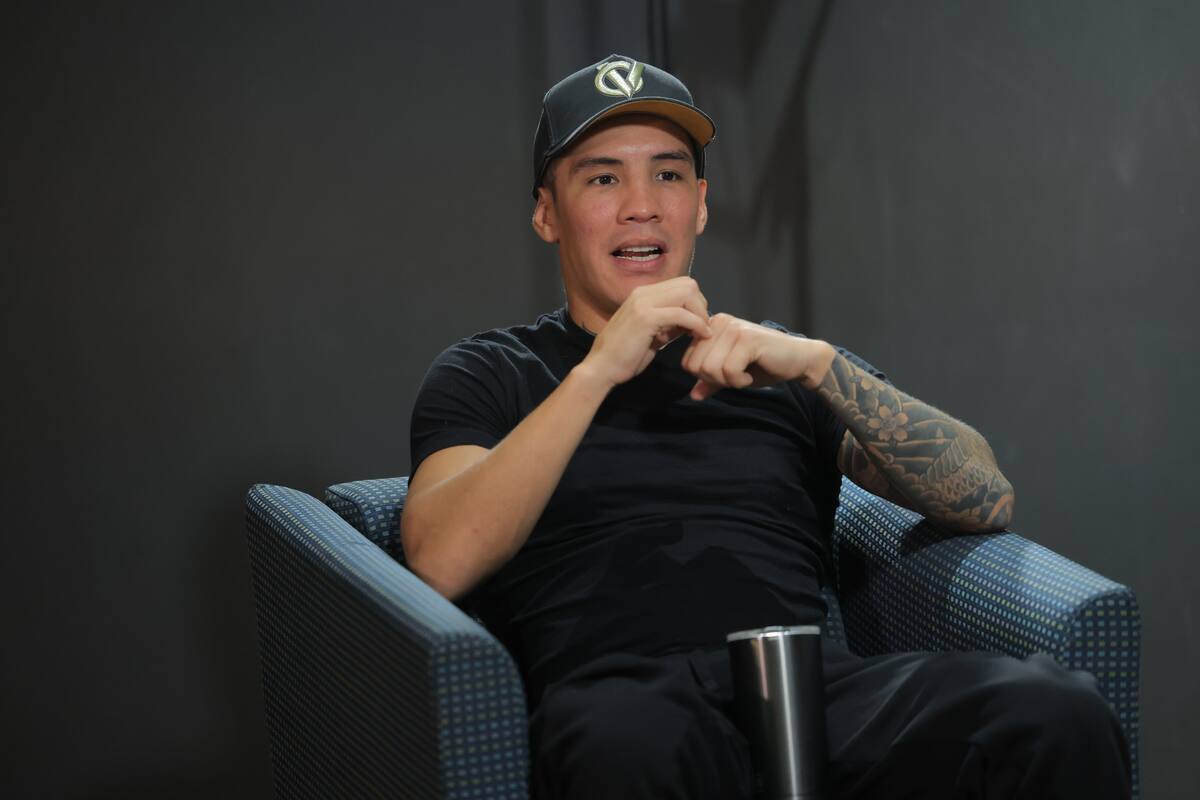 Óscar Valdez aseguró en entrevista para EL IMPARCIAL, que está a solo un combate de su retiro. / Foto: Julián Ortega.