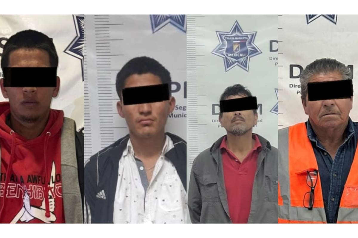 Cuatro detenidos con droga en distintos puntos de Mexicali