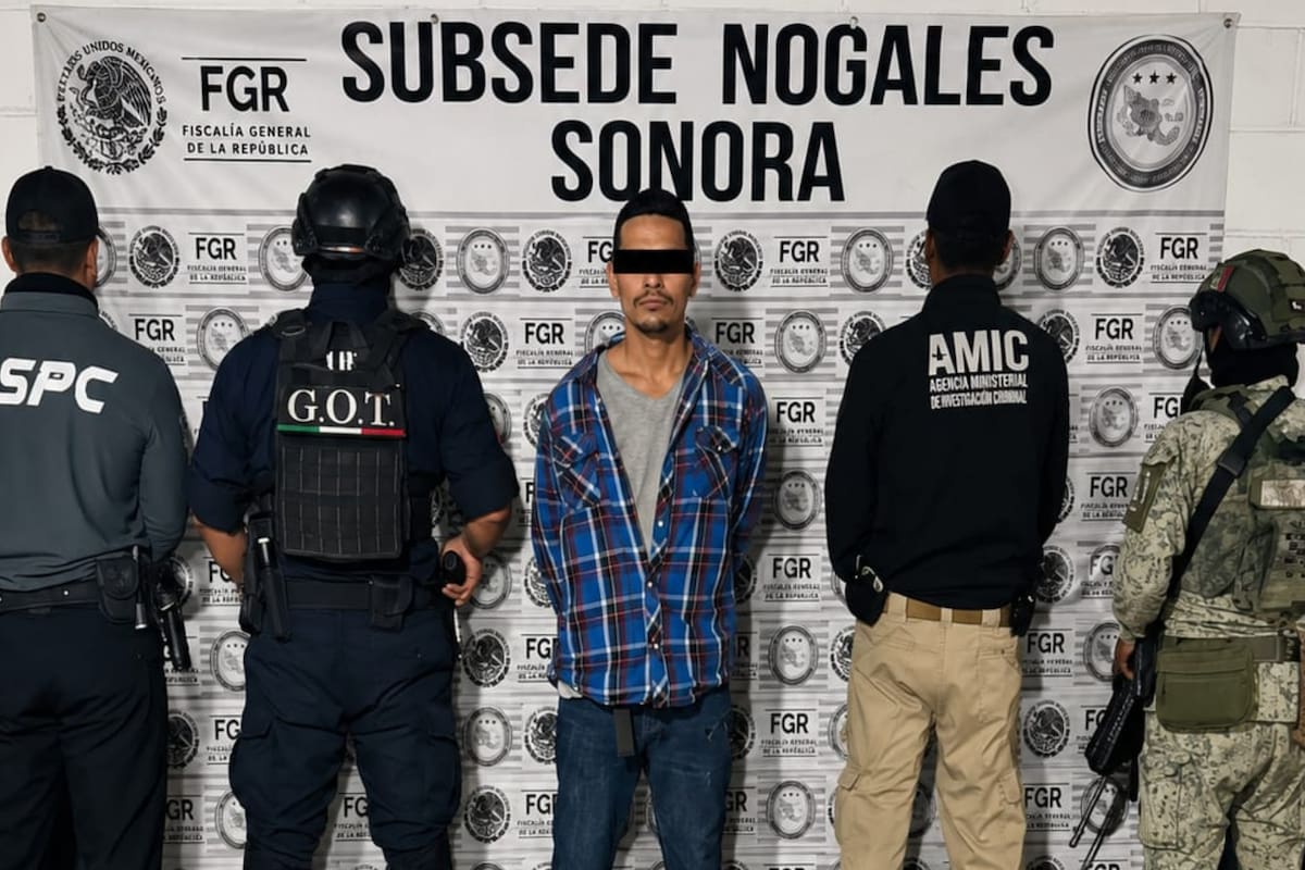 Detienen a hombre con más de mil pastillas de fentanilo cerca del carril Sentri de la garita DeConcini en Nogales