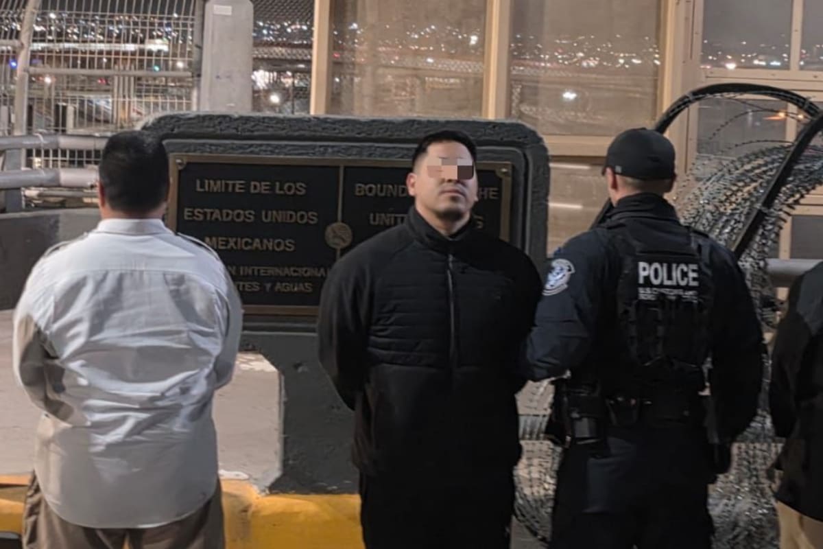 Entregan a autoridades de Estados Unidos a mexicanoamericano buscado por tráfico de drogas en EEUU; fue deportado desde Chihuahua