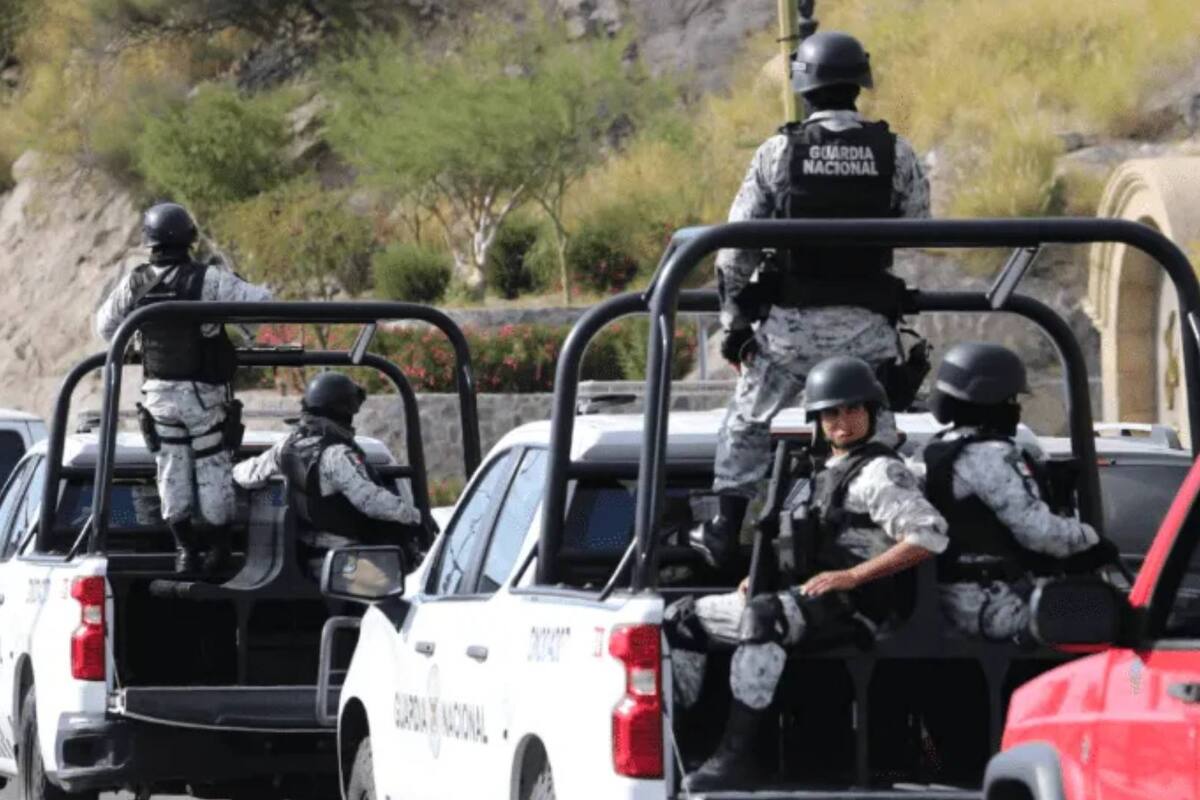 Guardia Nacional captura a 16 integrantes de delincuencia organizada en Zacatecas