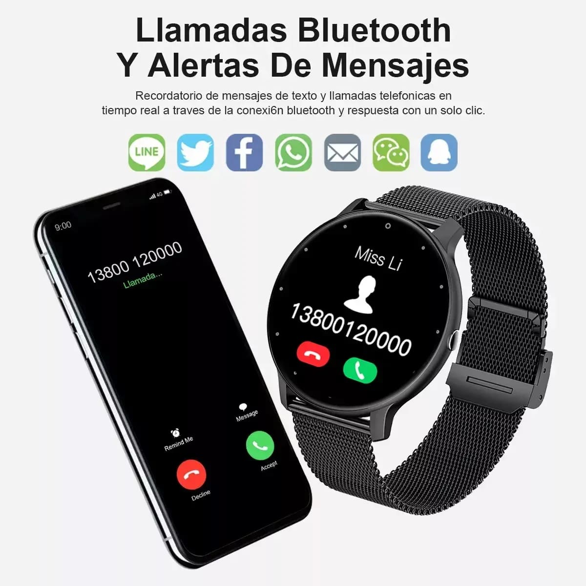 Smartwatch Lige BW0223 | Mercado Libre