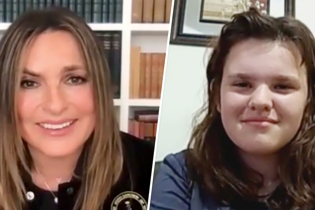 Mariska Hargitay sorprende a la niña que atrapó a su secuestrador gracias a “La Ley y el Orden: UVE”