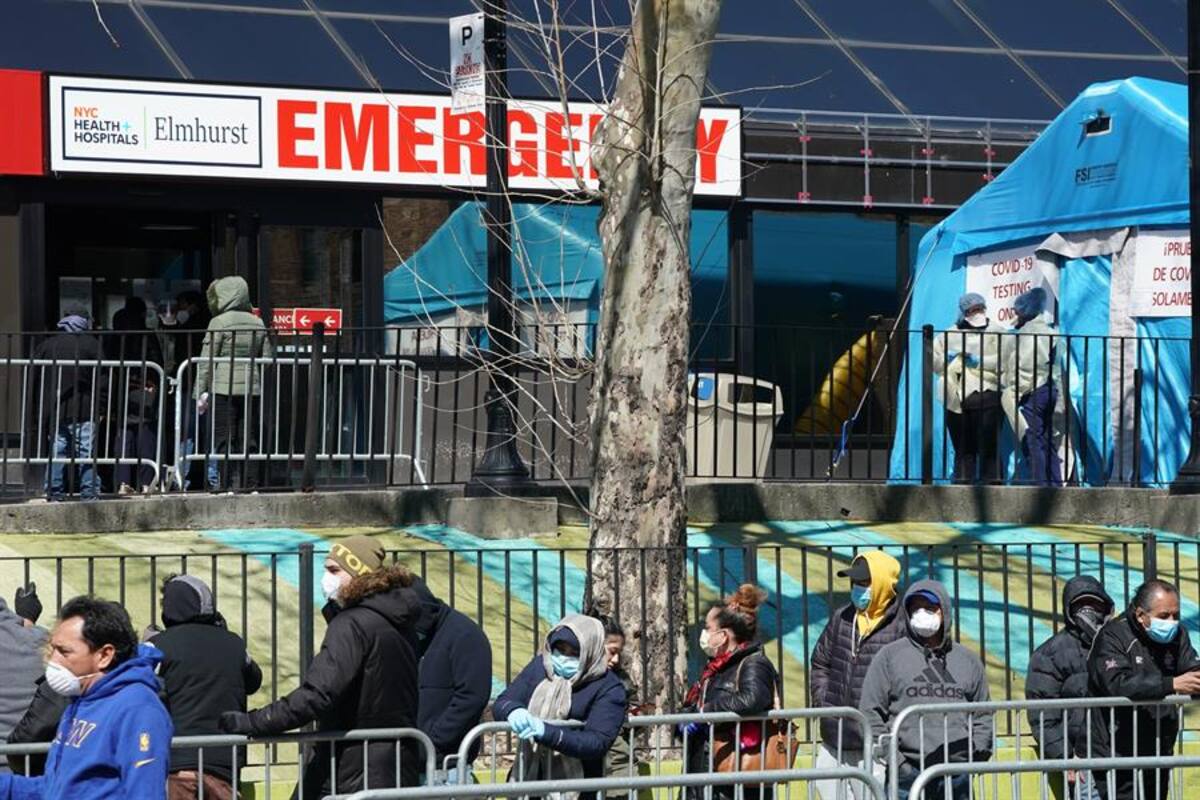 Casos de coronavirus en Nueva York ascienden a más de 25 mil