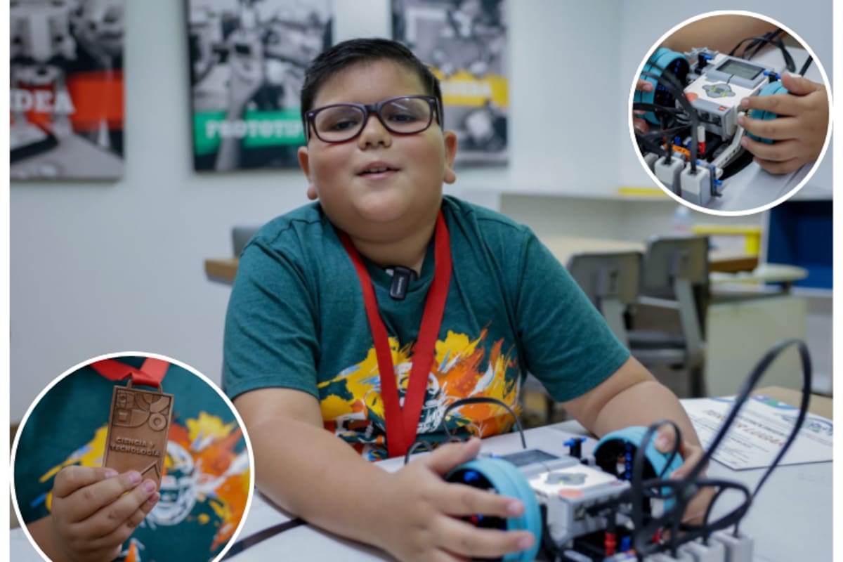 De jugar con legos a competir con robots: la historia de Paul que inspira en el Día del Niño