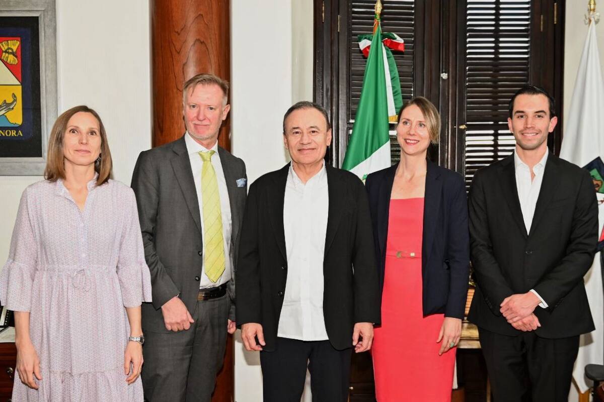 Sostiene Gobernador de Sonora reunión con embajador de Finlandia en México