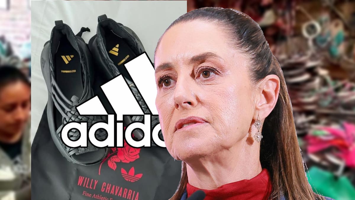 Adidas se compromete a pagar por el plagio de huaraches tradicionales de Oaxaca tras exigencia de la presidenta Claudia Sheinbaum. | Especial