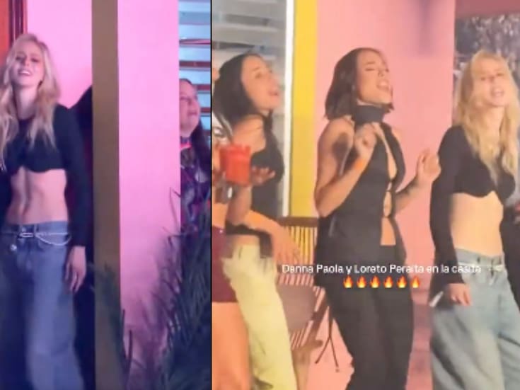 Salma Hayek, Danna y Loreto Peralta aparecen en “La Casita” durante el concierto de Bad Bunny en CDMX