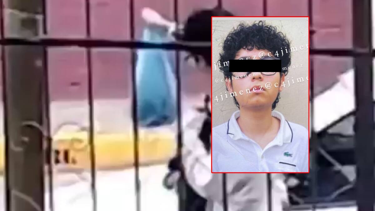 Lucio David abandonó el bebé en una bolsa sin imaginarse que fue grabado y el video se viralizaría; se entrega a las autoridades tras pedir ayuda a su familia. | Captura de video