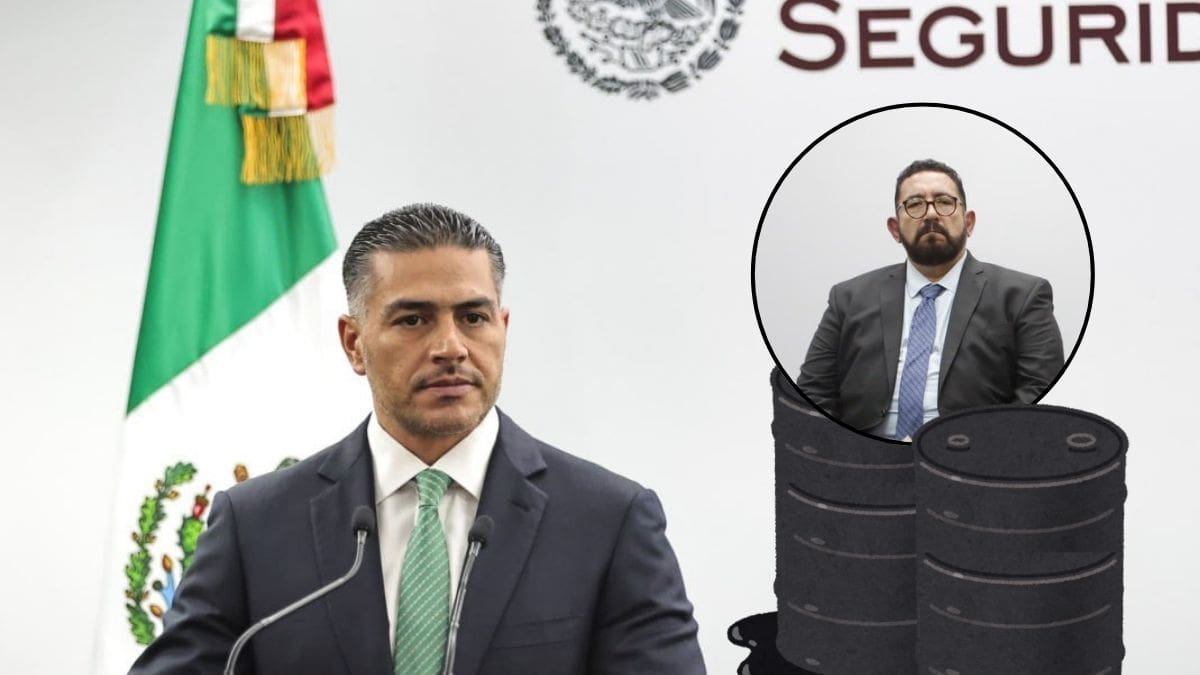 Omar García Harfuch confirmó la detención de 14 personas ligadas a una red del CJNG que extraía hasta 1.5 millones de litros de combustible por semana y operaba con empresas fachada para lavar dinero y distribuir huachicol