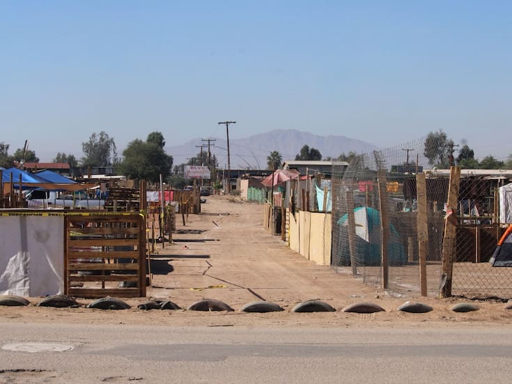 Vecinos de Lucio Blanco inconformes con invasión a cancha de fútbol