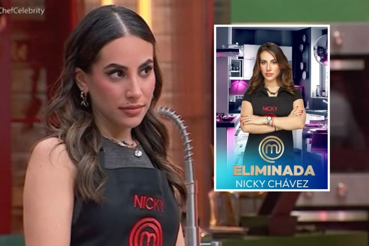 Nicky chávez, sexta eliminada de “MasterChef Celebrity Generaciones”