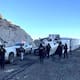 Auxilian a conductor tras volcadura en La Rumorosa