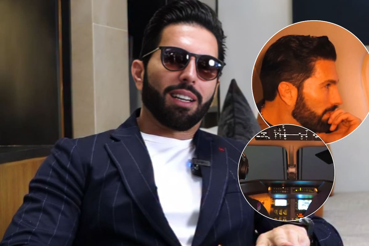 Poncho de Nigris pasa momentos de tensión durante vuelo privado por mal clima