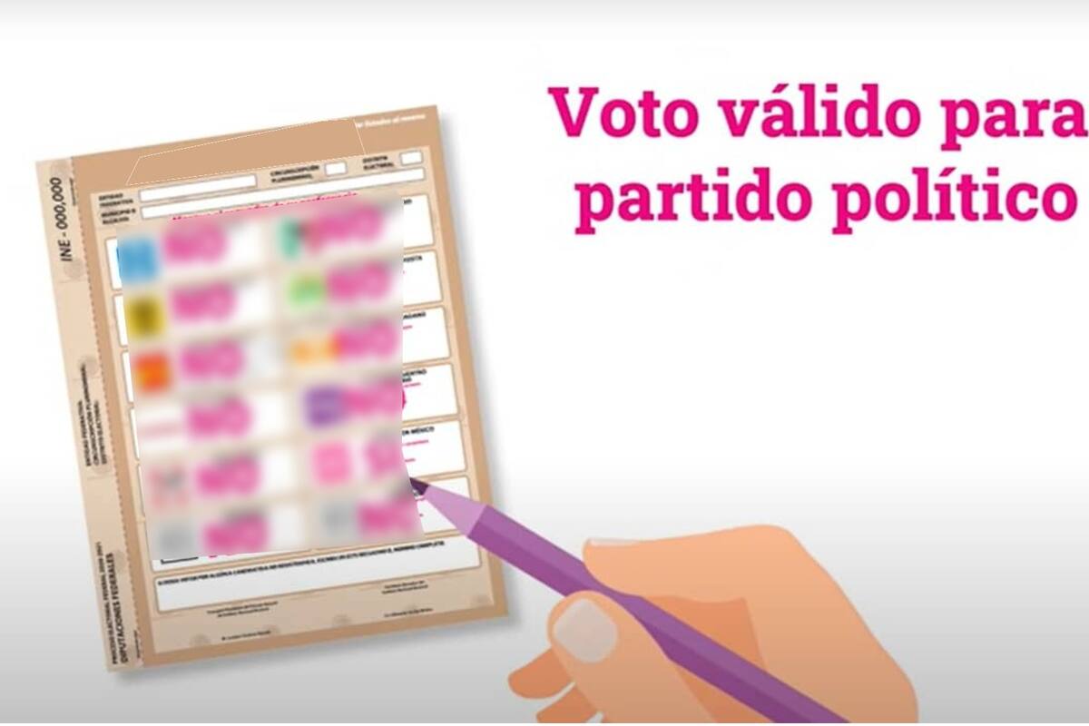 ¿Apoyas a un candidato pero no a sus partidos? Así puedes votar sin que anulen tu sufragio