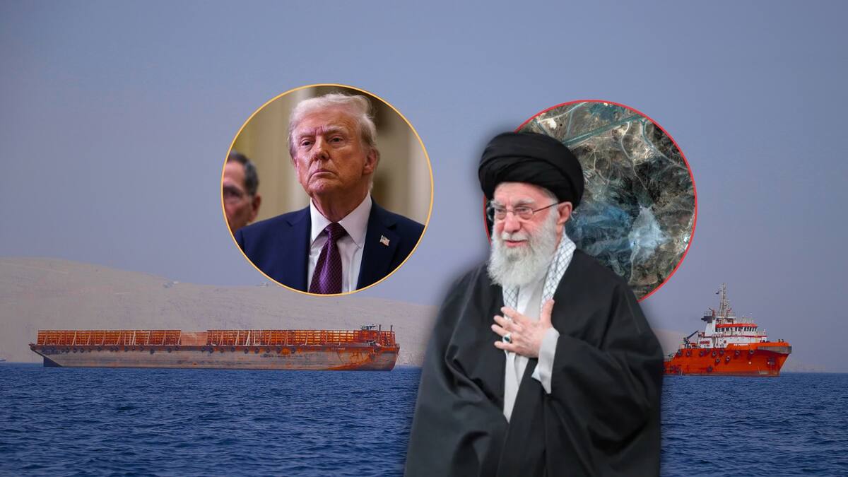 Irán amenaza con cerrar el estrecho de Ormuz tras bombardeos de EEUU. Foto: Especial (Reuters y EFE)