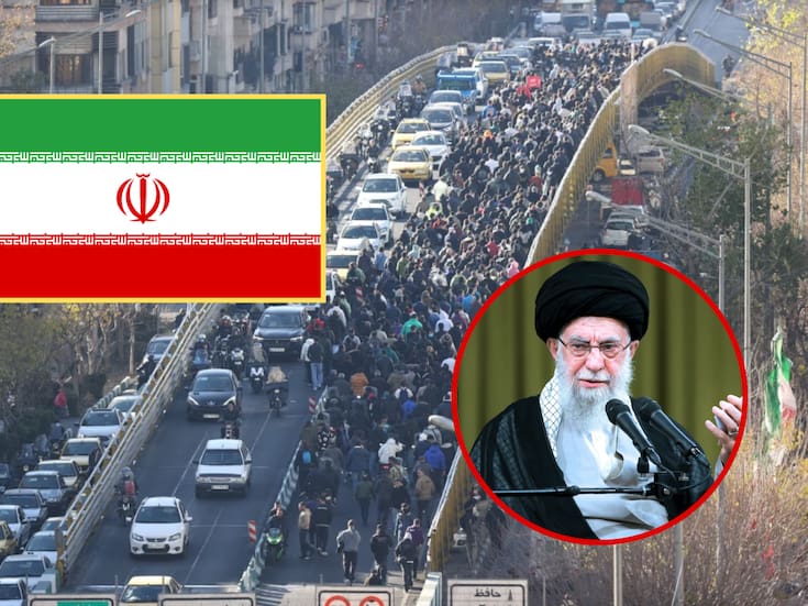 Protestas en Irán dejan al menos 35 muertos y más de 1,200 detenidos, según activistas