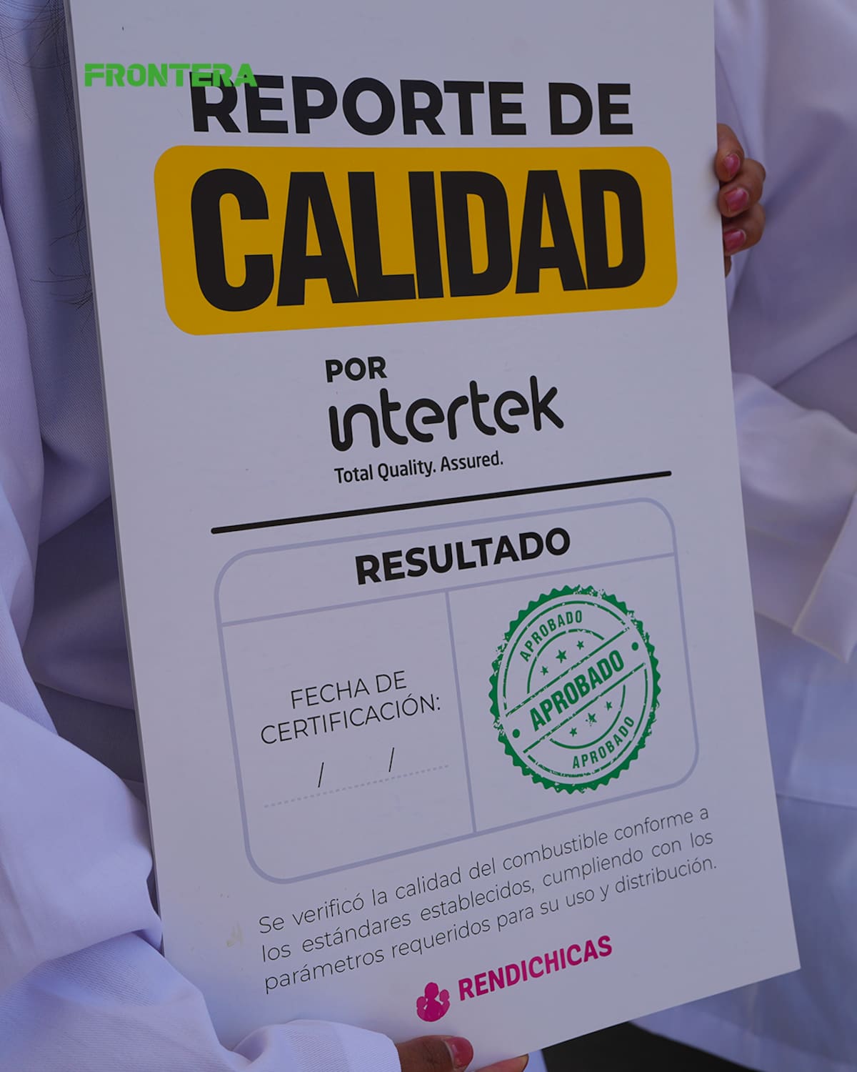 Esta certificación permanente representa para Rendichicas un compromiso con la transparencia y la excelencia. Foto: Cortesía