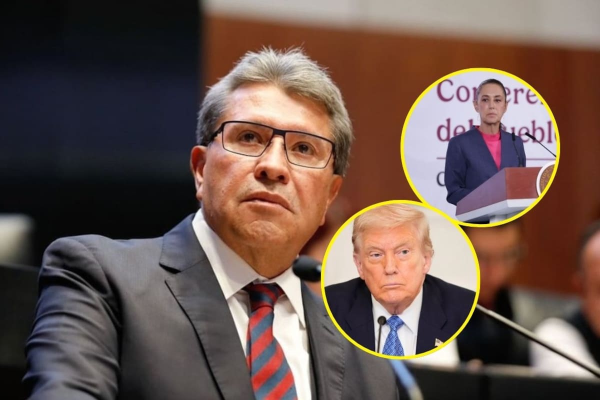 Ricardo Monreal responde a Trump y respalda a Sheinbaum: “Está muy alejado de la realidad”