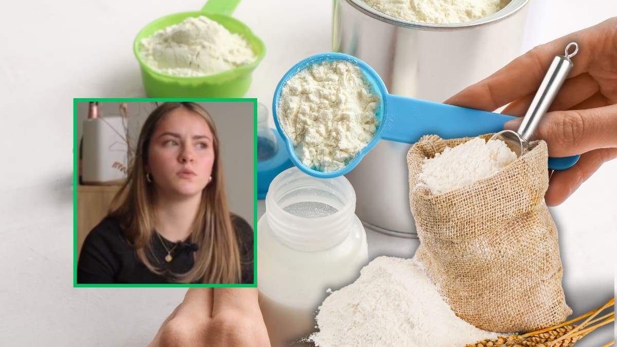 Una pareja de Maryland, Estados Unidos, compró fórmula para su bebé en Walmart y al alimentar a su hijo de 11 meses se dieron cuenta de que el recipiente en realidad contenía harina