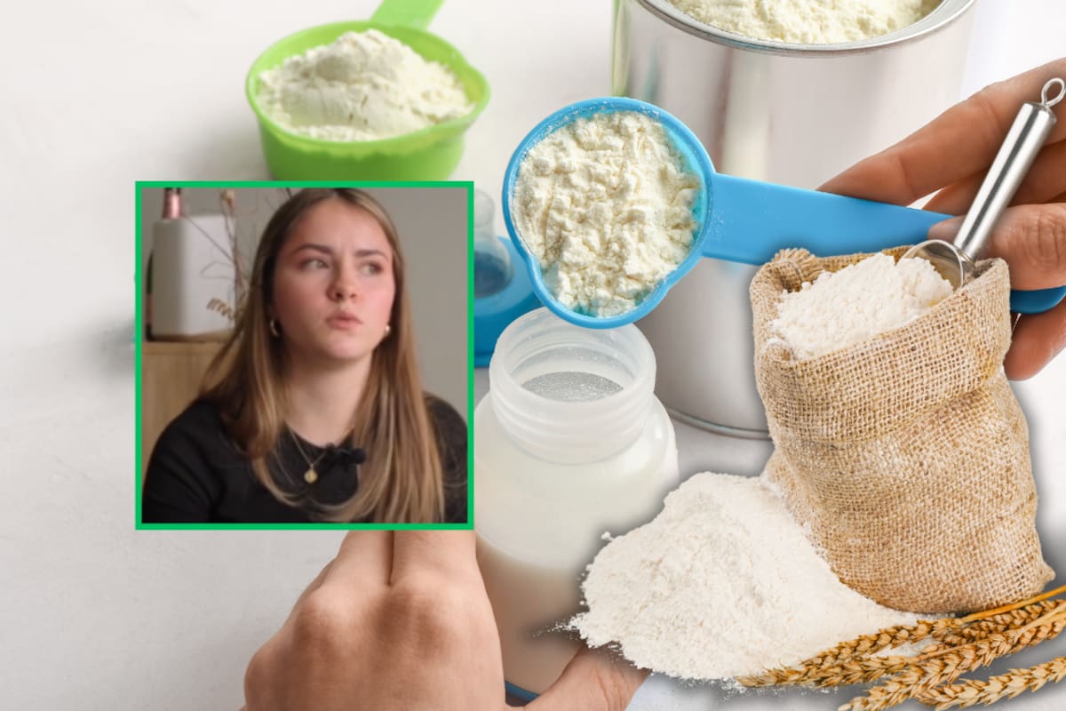 Una pareja de Maryland, Estados Unidos, compró fórmula para su bebé en Walmart y al alimentar a su hijo de 11 meses se dieron cuenta de que el recipiente en realidad contenía harina