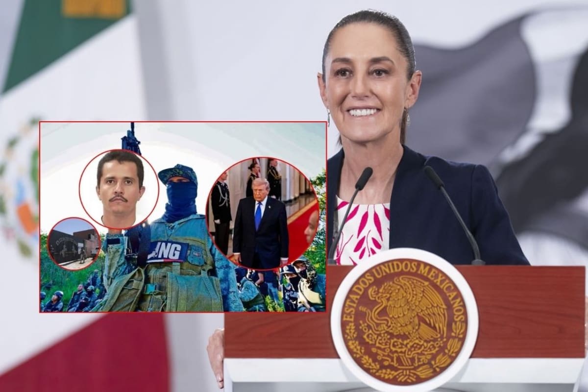 Operativo contra “El Mencho” no tuvo que ver con negociaciones del T-MEC: Sheinbaum