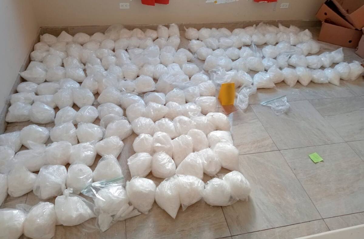Decomiso de droga en Rosarito.