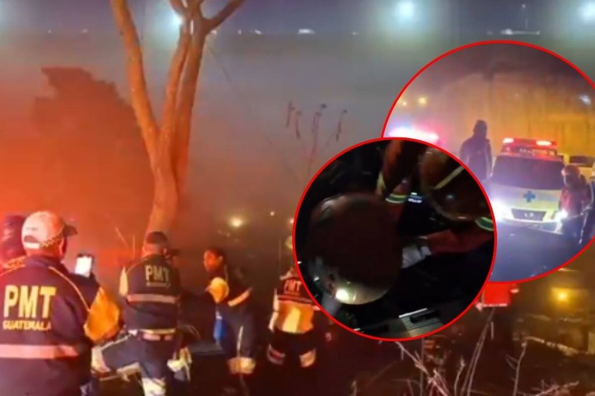 Un mexicano entre los 55 muertos tras accidente de autobús en Guatemala