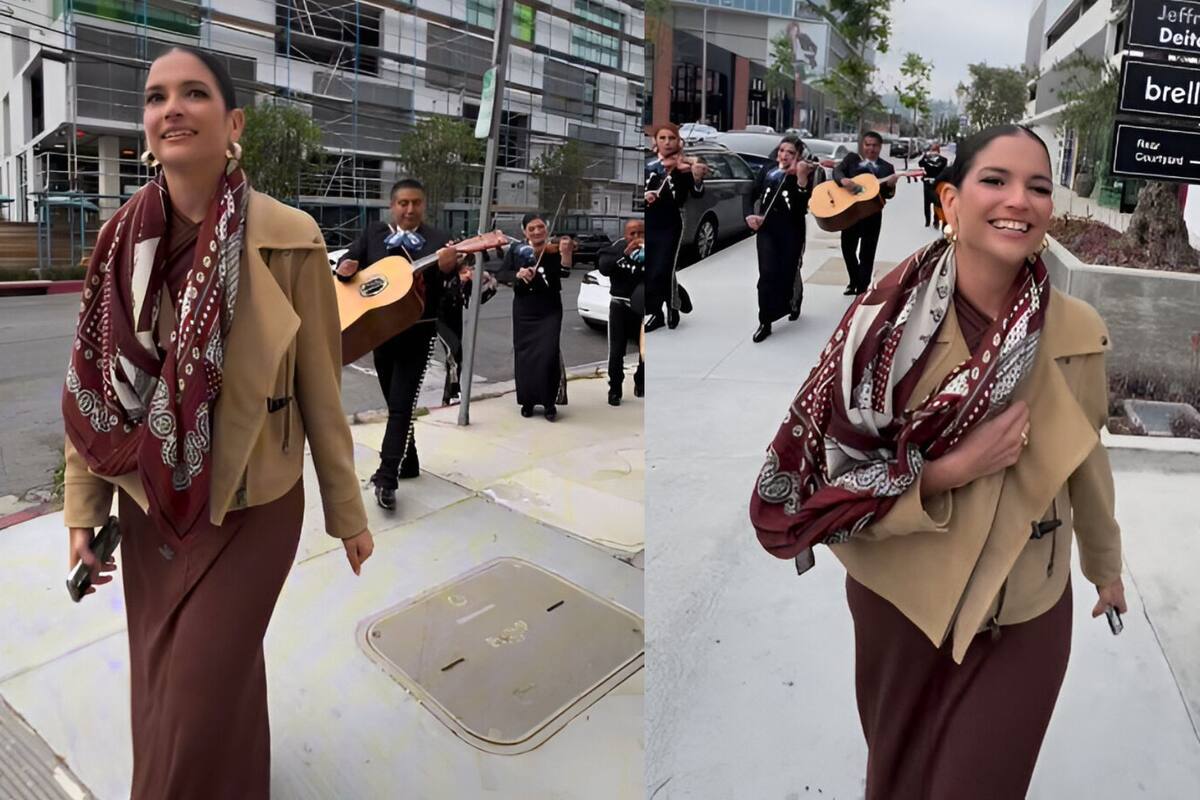 Natalia Jiménez llevó mariachi a restaurante que la discriminó por hablar español