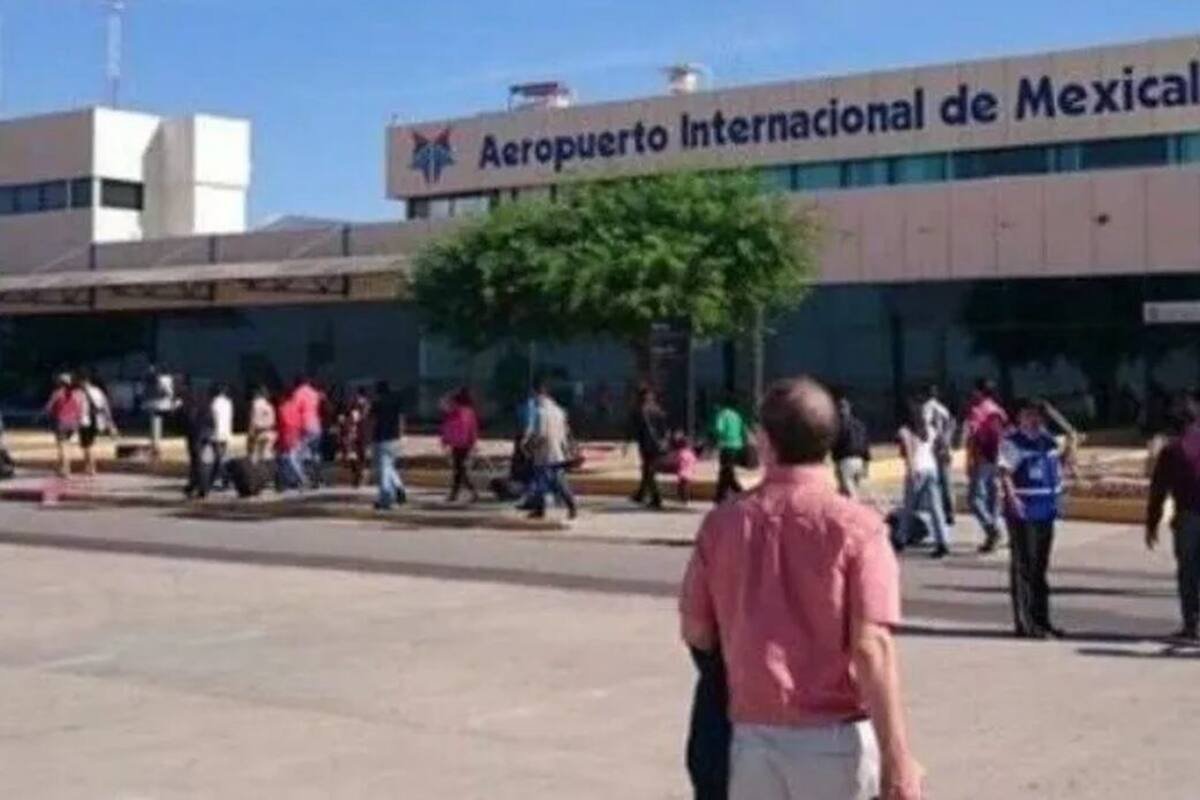 Aeropuerto de Mexicali cerrado hasta nuevo aviso
