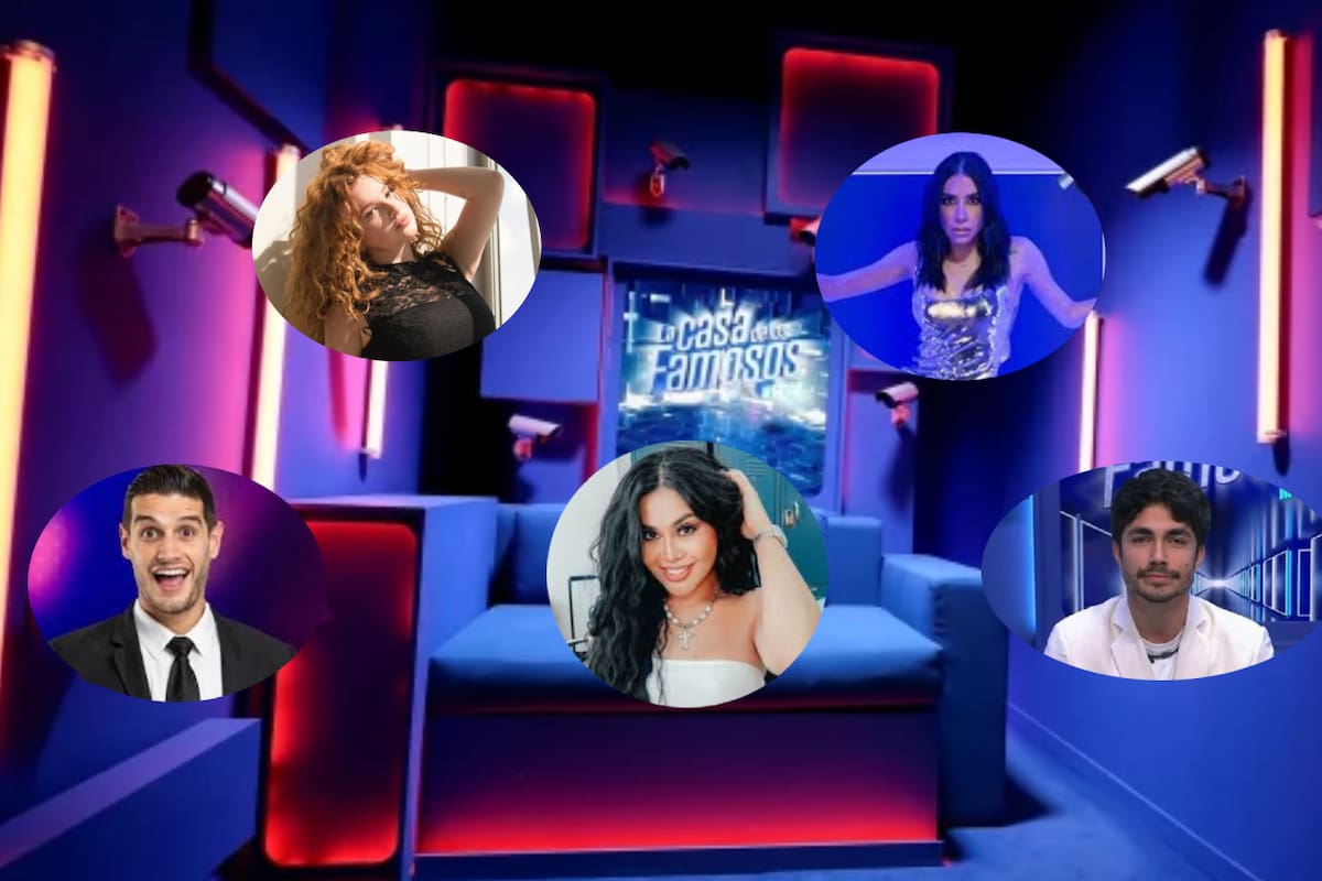¡Los 5 nominados de la casa de los famosos!