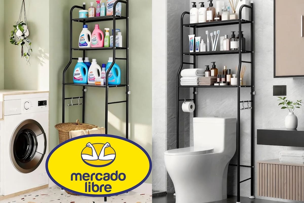 Mercado Libre reduce a 538 pesos el organizador de baño de tres estantes con envío gratis, permitiendo a los hogares mexicanos renovar su almacenamiento vertical de forma económica y segura