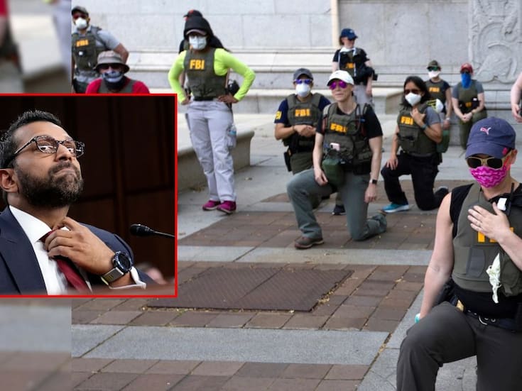 Exagentes del FBI denuncian ‘purga política’ tras ser despedidos por arrodillarse durante una protesta racial; exigen recuperar sus cargos
