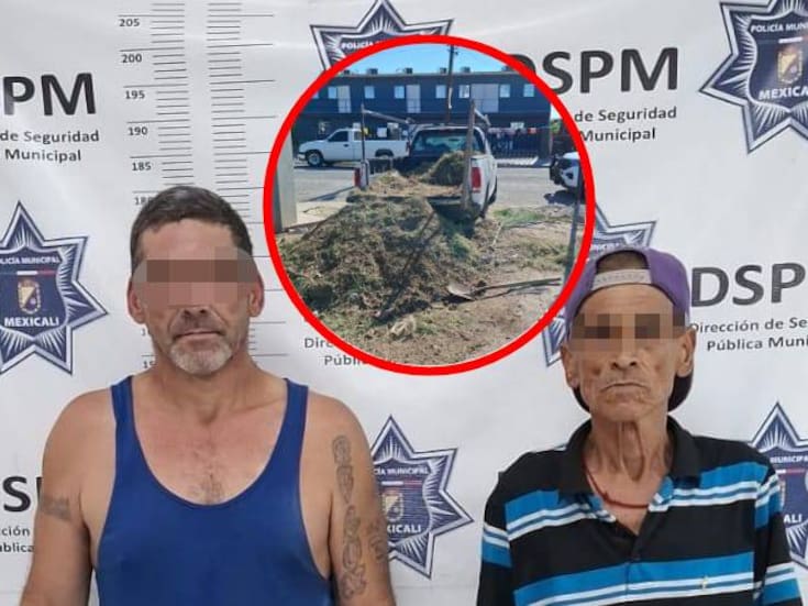 Detienen a dos personas por arrojar basura en predio baldío de Bellavista
