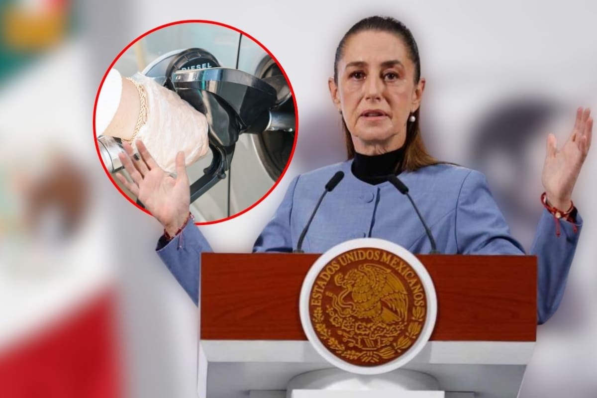 Sheinbaum critica precio elevado de diésel y pide a autoridades reunión con gasolineros