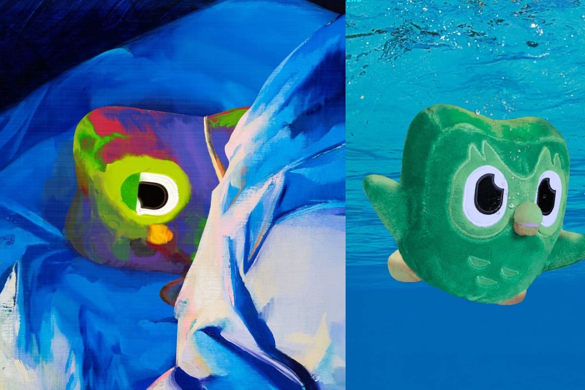 ¡Búho "Duo" de Duolingo recrea las portadas de tus álbumes favoritos!