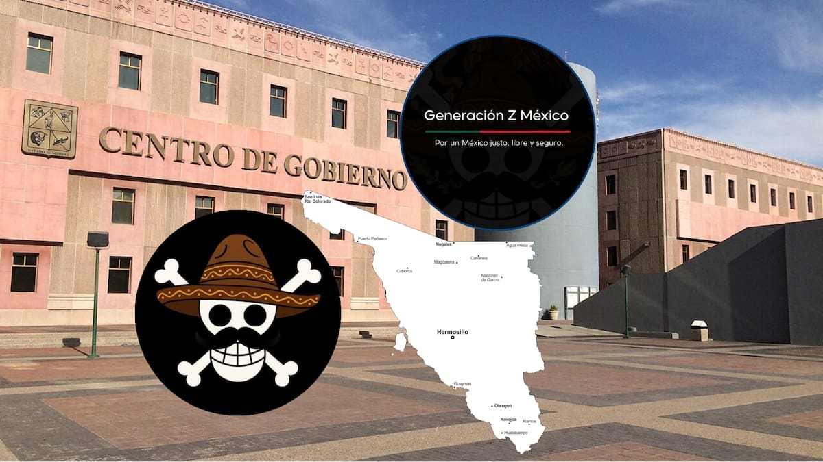 Generación Z en Sonora: Las tres marchas este 15 de noviembre en Cd. Obregón, Hermosillo y Nogales. (Redes Sociales, Canva)