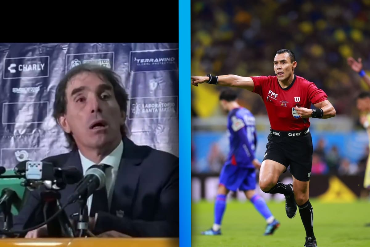 Técnico del Pachuca se burla del América tras decisión arbitral: “No se pueden quejar del arbitraje, por favor”