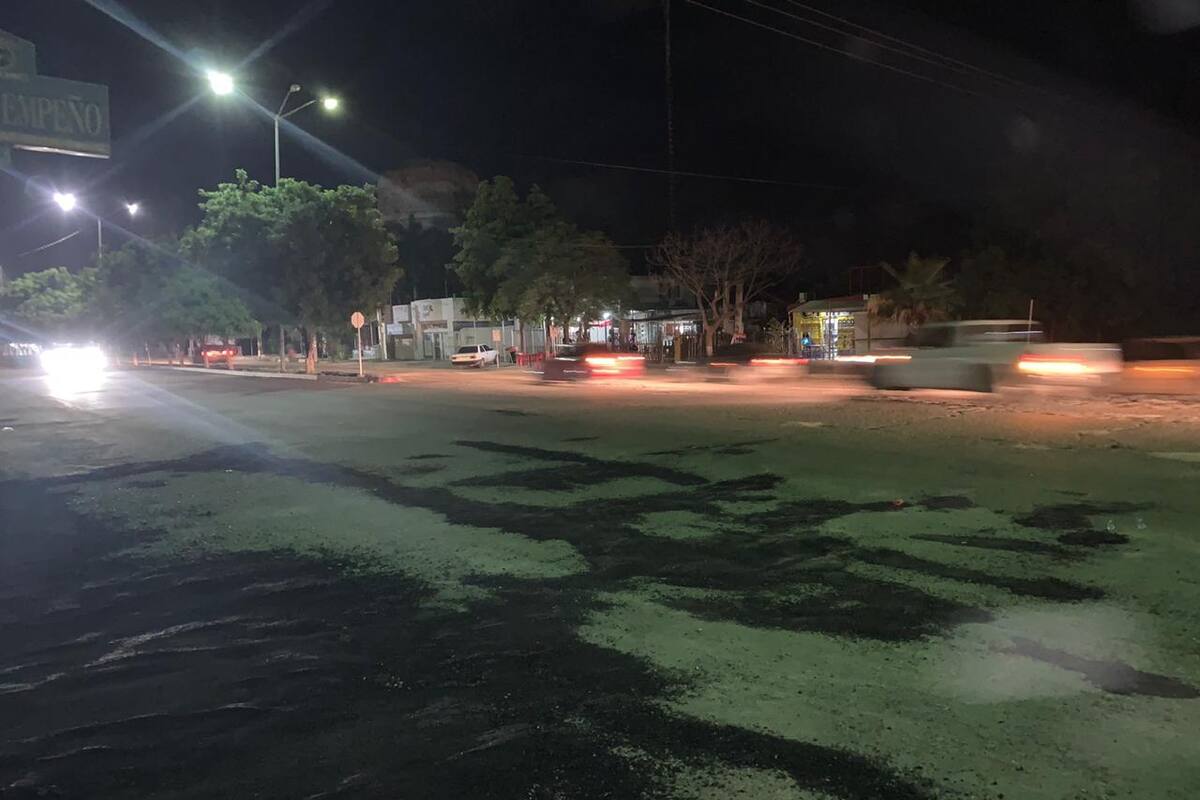 Tapan bache de concurso en Navojoa