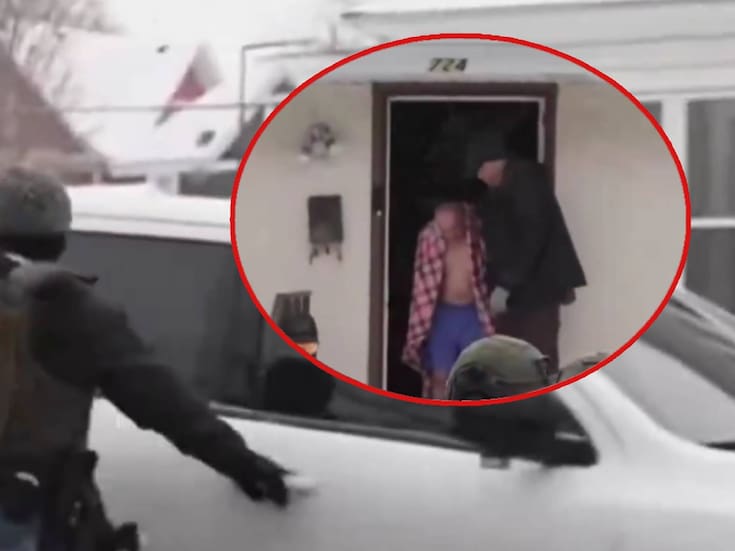 En ropa interior, sandalias y cubierto únicamente con una manta, agentes de ICE irrumpen en casa de un hombre de origen asiático y ciudadano estadounidense en Minnesota, lo sacan esposado a la nieve, pero luego lo liberan sin explicación o una disculpa