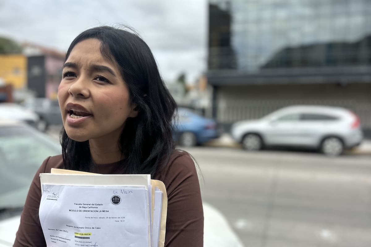 Joven denuncia agresión de vecinos en colonia Emperadores de Tijuana