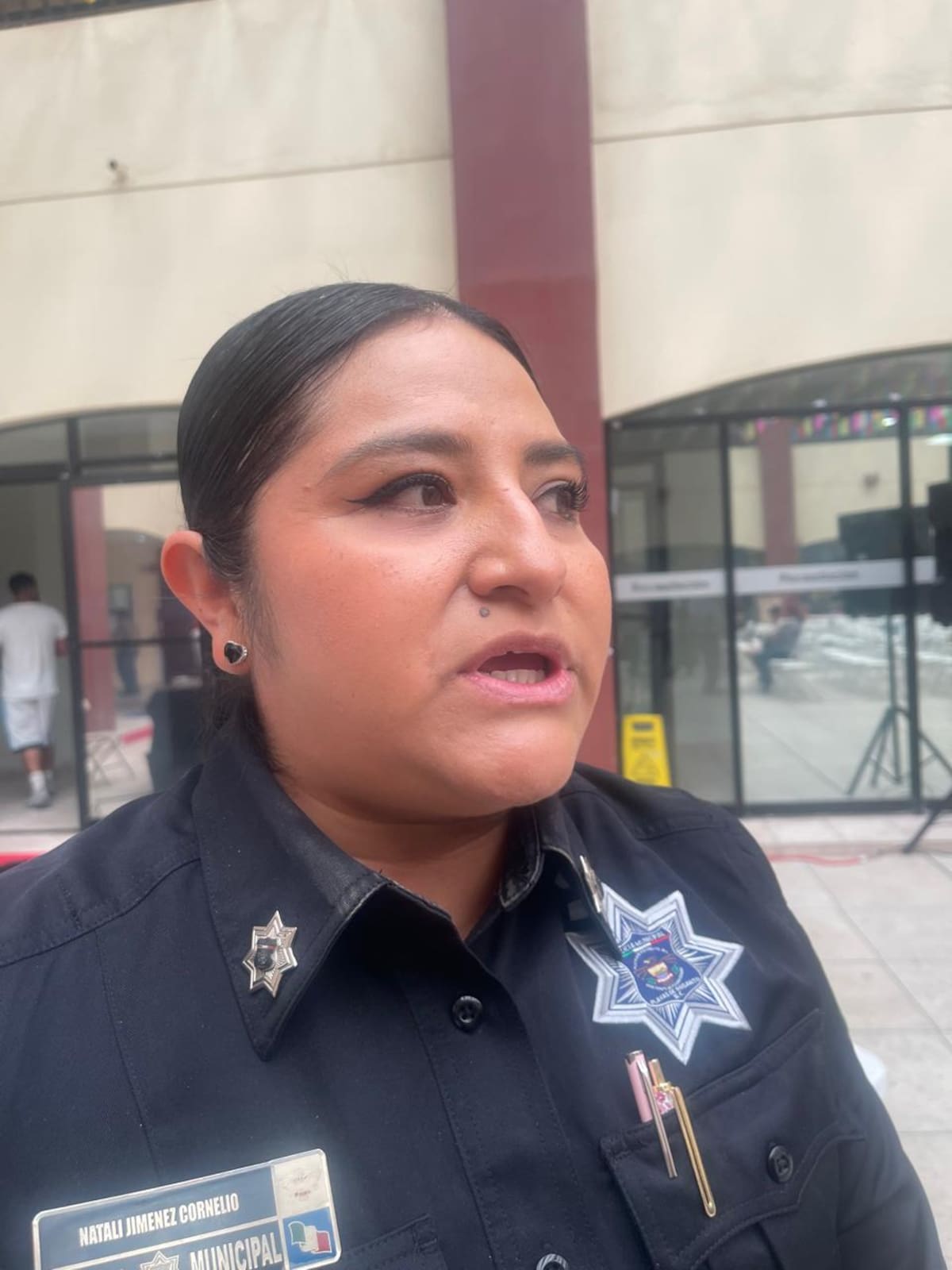 Natali Jiménez, subdirectora de Programas Preventivos de la policía municipal. | Foto: Carmen Gutiérrez