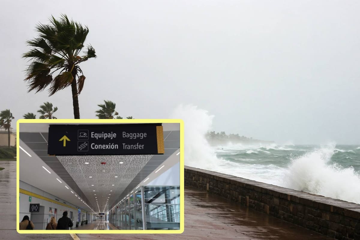 AICM advierte posibles afectaciones a vuelos por tormenta tropical Lorena