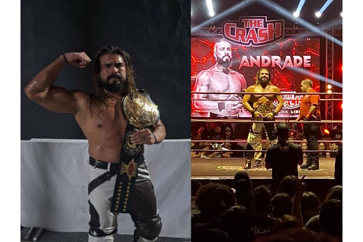 Andrade llegó a Tijuana para ser Campeón en The Crash