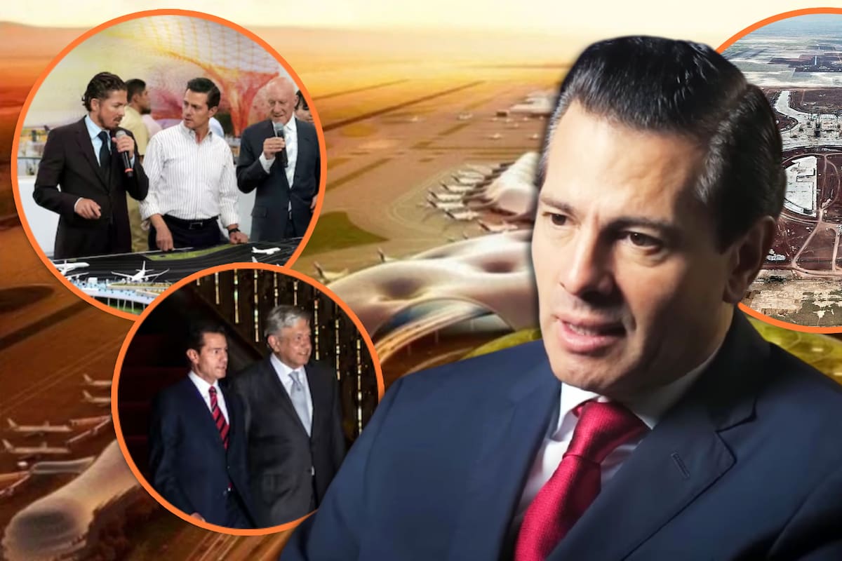 Peña Nieto recuerda cómo se enteró que el NAIM, aeropuerto que comenzó a construir sobre el Lago de Texcoco, fue cancelado por AMLO para hacer el AIFA