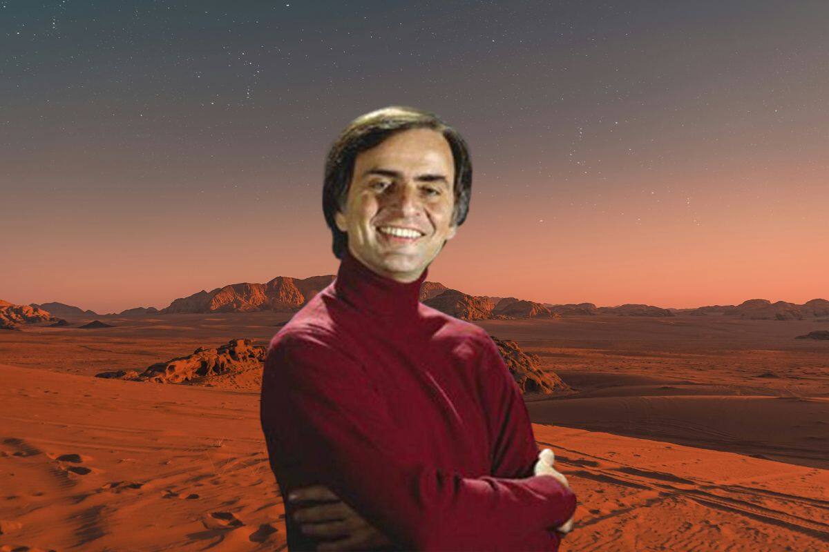 El mensaje de Carl Sagan para los futuros exploradores en Marte