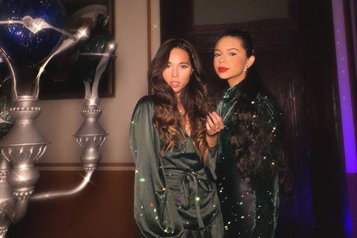 Ángela Aguilar le pega tremendo susto a su hermana en plena madrugada