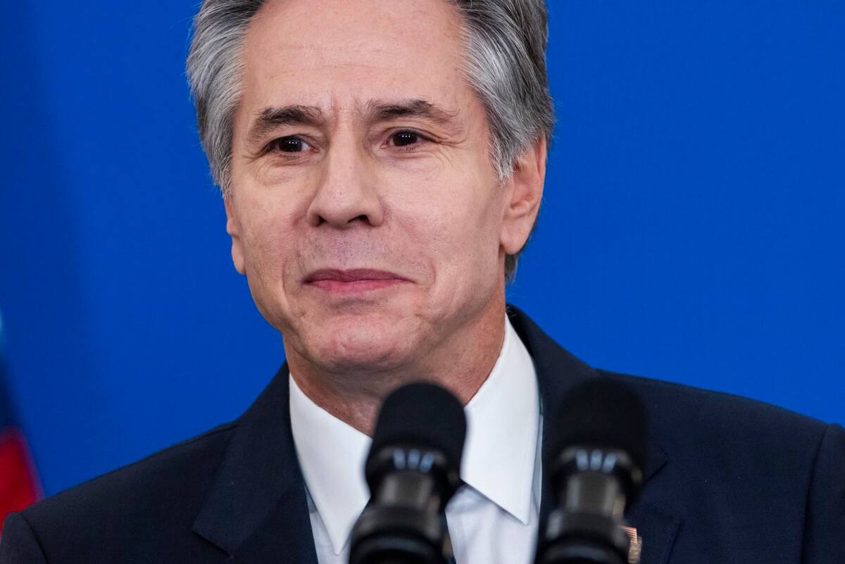 Anthony Blinken asegura que el domingo entrará en vigor el cese al fuego en Gaza. | Crédito: EFE